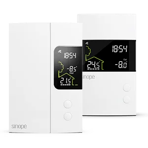 Thermostats intelligents Sinopé compatibles Hilo